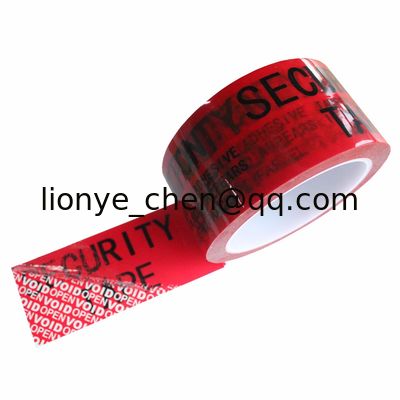 Transfer Tamper Evident Security Packing Security Tape